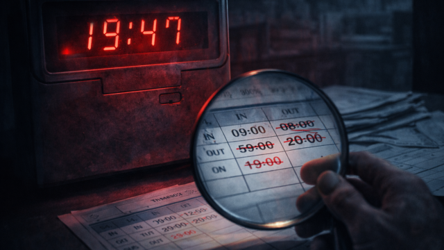 タイムカード改ざんされた｜残業代を守る証拠収集と対処手順