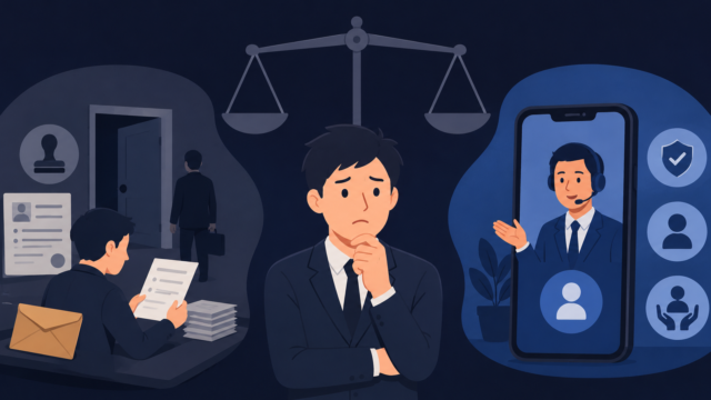 退職代行を使うか迷う…判断基準と失敗しない選び方｜向いてる人・注意点