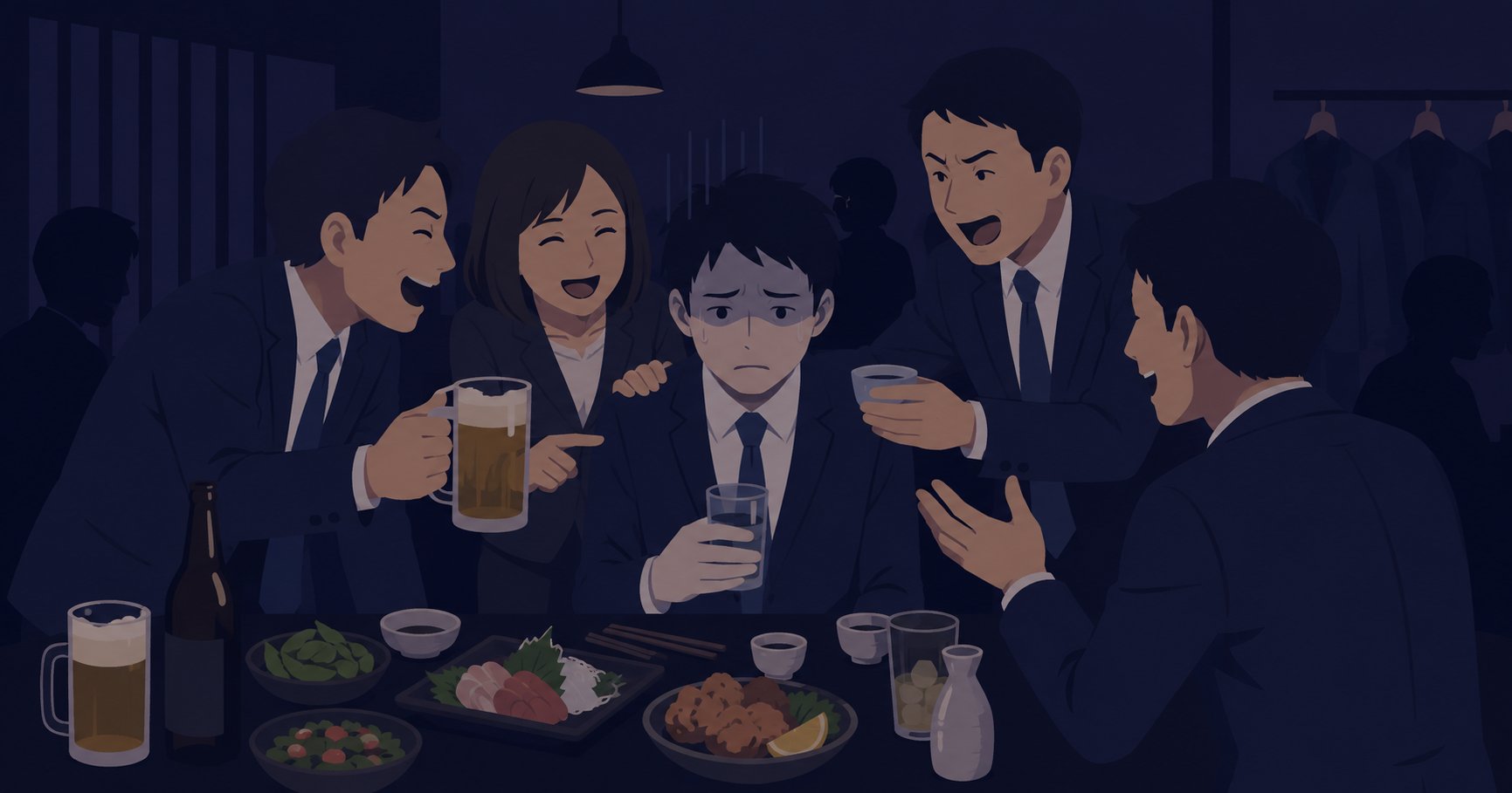 飲み会・社員旅行の強制参加は違法 断り方・パワハラ対処
